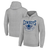 Dallas Cowboys Starter ‘80s Inspired Pullover Hoodie - Heather Gray outlet