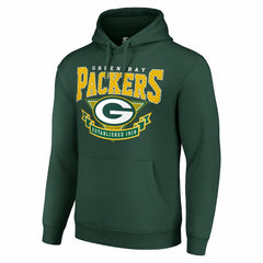 Green Bay Packers Starter ‘80s Inspired Pullover Hoodie - Green online