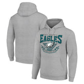 Philadelphia Eagles Starter ‘80s Inspired Pullover Hoodie - Heather Gray sale