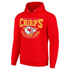 Kansas City Chiefs Starter ‘80s Inspired Pullover Hoodie - Red sale