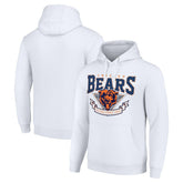 Chicago Bears Starter ‘80s Inspired Pullover Hoodie - White for sale