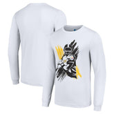 Pittsburgh Steelers Starter Player X Logo Graphic Long Sleeve T-Shirt - White sale