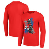 Buffalo Bills Starter Player X Logo Graphic Long Sleeve T-Shirt - Red on sale