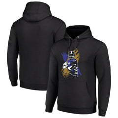 Baltimore Ravens Starter Player X Fleece Pullover Hoodie - Black discount