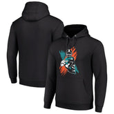 Miami Dolphins Starter Player X Fleece Pullover Hoodie - Black sale