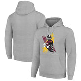 Washington Commanders Starter Player X Fleece Pullover Hoodie - Heather Gray for sale