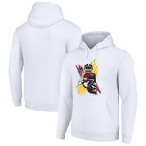 Washington Commanders Starter Player X Fleece Pullover Hoodie - White discount