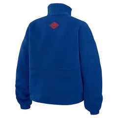 Buffalo Bills WEAR by Erin Andrews Women's Polar Fleece Half-Zip Jacket - Royal for sale