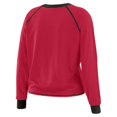 Arizona Cardinals WEAR by Erin Andrews Women's Tie-Front Long Sleeve Top - Cardinal/Black sale