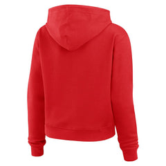 Atlanta Falcons WEAR by Erin Andrews Women's Waffle Hoodie Pullover Top - Scarlet online