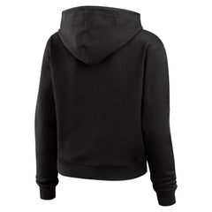 Jacksonville Jaguars WEAR by Erin Andrews Women's Waffle Hoodie Pullover Top - Black discount