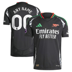 Arsenal 2024/25 Away Custom Jersey - Black | Adidas online
