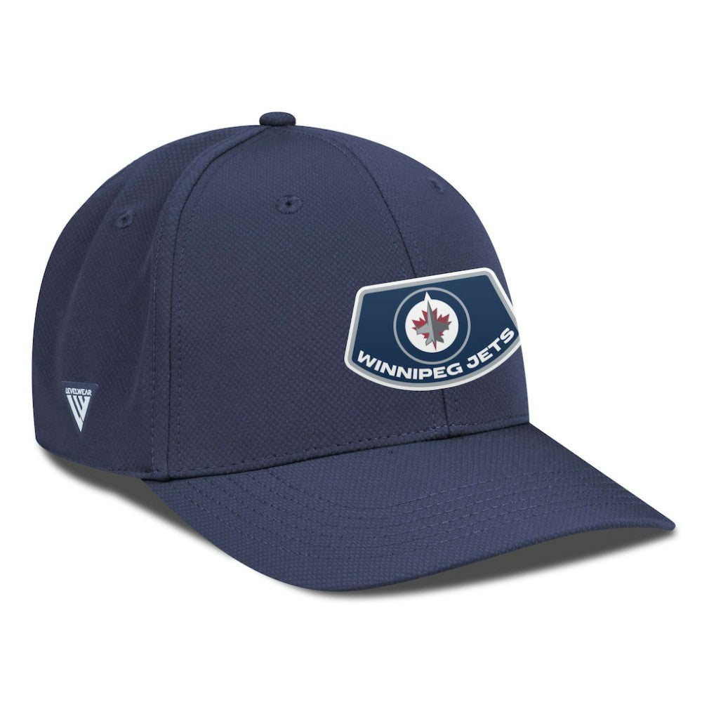 Winnipeg Jets Levelwear Rise Skylight Flex Hat Navy
