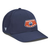 Edmonton Oilers Levelwear Rise Skylight Flex Hat Navy