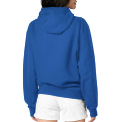 New York Knicks G-III 4Her by Carl Banks Women's Team Collage Graphic Fleece Pullover Hoodie - Blue online