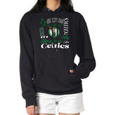 Boston Celtics G-III 4Her by Carl Banks Women's Team Collage Graphic Fleece Pullover Hoodie - Black outlet