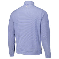 Texas Rangers Peter Millar Perth Sugar Stripe Performance Quarter-Zip Top - Royal