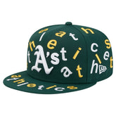 Oakland Athletics Team Confetti 59FIFTY Fitted Hat - Green | New Era