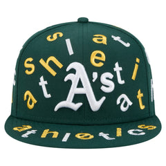Oakland Athletics Team Confetti 59FIFTY Fitted Hat - Green | New Era