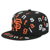 San Francisco Giants Team Confetti 59FIFTY Fitted Hat - Black | New Era