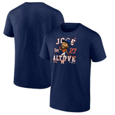 Jose Altuve Houston Astros Hometown Caricature T-Shirt - Navy