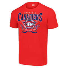 Montreal Canadiens Starter Team Logo Graphic T-Shirt Red