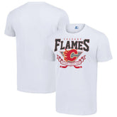 Calgary Flames Starter Team Logo Graphic T-Shirt White
