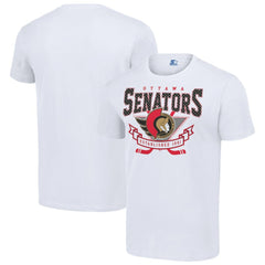 Ottawa Senators Starter Team Logo Graphic T-Shirt White