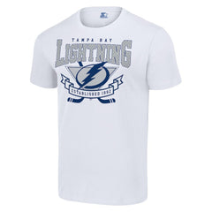 Tampa Bay Lightning Starter Team Logo Graphic T-Shirt White