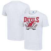 New Jersey Devils Starter Team Logo Graphic T-Shirt White