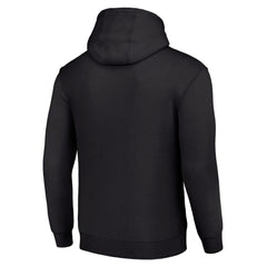 Vegas Golden Knights Starter Team Logo Graphic Fleece Tri-Blend Pullover Hoodie Black