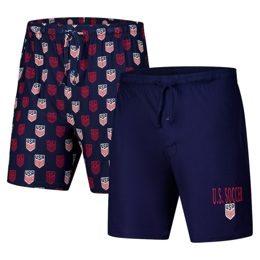 USMNT Concepts Sport Record 2-Pack Short Set - Navy on sale