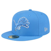 Detroit Lions New Era Omaha 59FIFTY Fitted Hat - Blue for sale