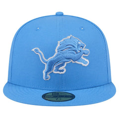 Detroit Lions New Era Omaha 59FIFTY Fitted Hat - Blue for sale
