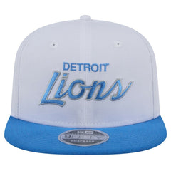 Detroit Lions New Era Sparky 9FIFTY Snapback Hat - White/Blue online