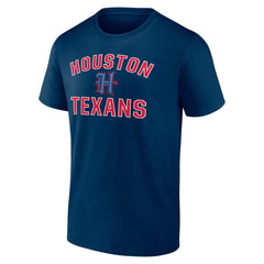 Houston Texans Secondary Logo Victory Arch T-Shirt - Navy online