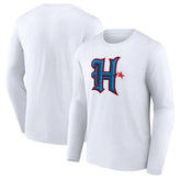 Houston Texans Secondary Logo Long Sleeve T-Shirt - White outlet
