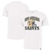 New Orleans Saints '47 Overrun Franklin Throwback T-Shirt - Cream discount