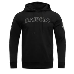 Las Vegas Raiders Pro Standard Classic Chenille Pullover Hoodie - Black cheap
