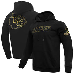 Kansas City Chiefs Pro Standard Classic Chenille Pullover Hoodie - Black sale