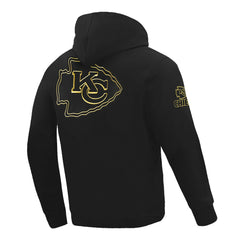 Kansas City Chiefs Pro Standard Classic Chenille Pullover Hoodie - Black sale