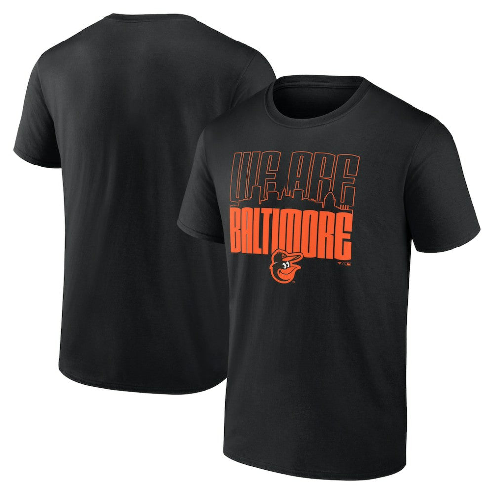Baltimore Orioles We Are Baltimore T-Shirt - Black
