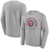Chicago Cubs Friendly Confines Pullover Sweatshirt - Gray