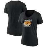 Chicago White Sox Women's Smothered Fries V-Neck T-Shirt - Black