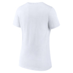 Cincinnati Reds Women's Chili V-Neck T-Shirt - White