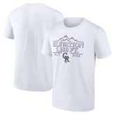 Colorado Rockies Elevation T-Shirt - White