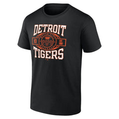 Detroit Tigers Motor City Baseball T-Shirt - Black
