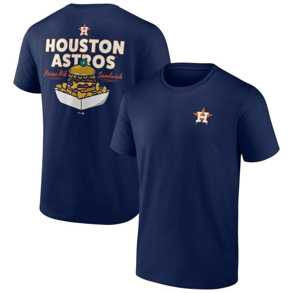 Houston Astros Prime Rib Sandwich T-Shirt - Navy