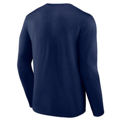 Seattle Mariners Compass Long Sleeve T-Shirt - Navy