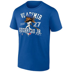 Vladimir Guerrero Jr. Toronto Blue Jays Caricature T-Shirt - Royal